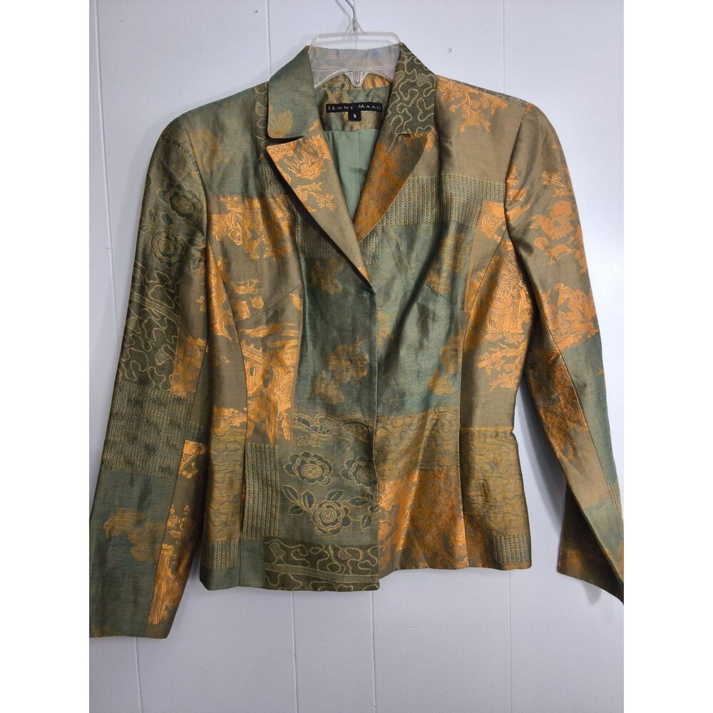 Jenne Maac Linen & Silk Vintage Jacket